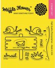 Waffle Flower Crafts Clear Stamps - Snail Mail