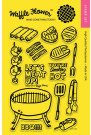 Waffle Flower Crafts Clear Stamps - Meat Up