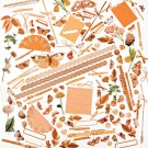 49 And Market Color Swatch: Peach Laser Cut Outs - Elements