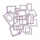 49 And Market Color Swatch: Lavender Frame Set (18 pack)