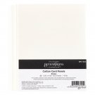 Spellbinders BetterPress Letterpress A2 Cotton Card Panels - Bisque (25 sheets)