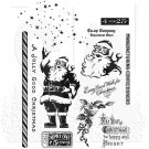 Tim Holtz Stampers Anonymous Cling Stamps - Jolly Holiday