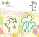 Nellies Choice DADA Die & Clear Stamp - Marriage Kissing