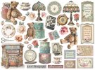 Stamperia Assorted Die Cuts - Brocante Antiques