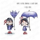 Stamping Bella Cling Stamps - Mini Oddball Weather Girls