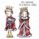 Stamping Bella Cling Stamps - Oddball Queen & King