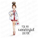 Stamping Bella Cling Stamps - Curvy Girl Doctor
