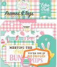 Echo Park Easter Wishes Cardstock Die-Cuts - Frames & Tags (33 pack)