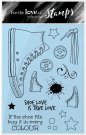 Hunkydory Clear Stamp Set - Step Out In Style