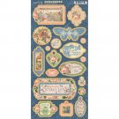 Graphic 45 Cottage Life Chipboard Die-Cuts 6