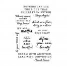 Hero Arts 4"x6" Clear Stamps - Empowerment