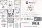 Prima 4"x6" Journaling Notecards Pad - Poetic Rose (45 sheets)