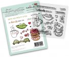 Polkadoodles Clear Stamp Set - Donuts About You