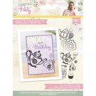 Crafters Companion Stamp & Die Set - Garden Party Time For Tea