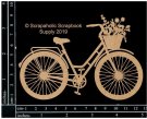 Scrapaholics Laser Cut Chipboard 1.8mm Thick - Bicycle