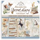 Stamperia 8”x8” Paper Pack - Create Happiness Secret Diary (10 sheets)