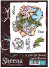 Sheena Douglass A Little Bit Sketchy A6 Unmounted Rubber Stamp - Apple Blossom