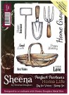 Sheena Douglass Perfect Partners Home Life A6 Unmounted Rubber Stamps - Dig for Victory