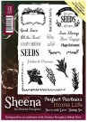 Sheena Douglass Perfect Partners Home Life A6 Unmounted Rubber Stamps - Sown with Love