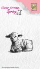 Nellies Choice Clearstamp - Lamb