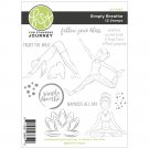 Fun Stampers Journey Clear Stamps Set - Simply Breathe