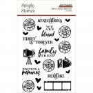 Simple Stories Photopolymer Clear Stamps - Vintage Ancestry