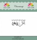 Dixi Craft Clear Stamps - God Jul 2
