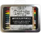 Tim Holtz Distress Watercolor Pencils - Set 5 (12 pack)