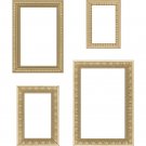 Tim Holtz Idea-Ology Wooden Vignette Frames - Assorted Sizes (4 pack)