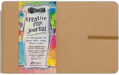 Dyan Reaveley's Dylusions Creative Flip Journal - Kraft 8.5