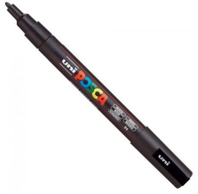 POSCA 3M Fine Bullet Tip Pen - Black