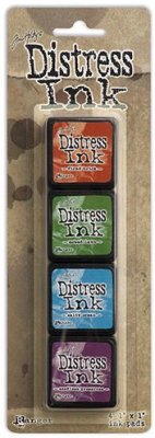 Tim Holtz Distress Mini Ink Kits - Kit 2